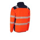 FLAKE FLUO NARANCS/SÖTÉTKÉK THERMO DZSEKI_M