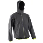 FROGGY SÖTÉTSZÜRKE/LIME SZÍNŰ SOFTSHELL DZSEKI_L
