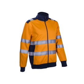 GOKKAN HI-VIZ NARANCS CIPZÁRAS PULÓVER_S