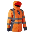 HORA FLUO NARANCS/SÖTÉTKÉK NŐI TÉLIKABÁT_M