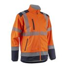KAZAN KOMBINÁLHATÓ HI-VIZ NARANCS SOFTSHELL FELSŐ_2XL