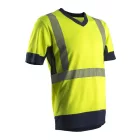 KOMO II HI-VIZ SÁRGA RÖVID UJJÚ PÓLÓ CO/PES GRS_L