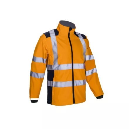 KANPA HI-VÍZ NARANCS SOFTSHELL DZSEKI_S