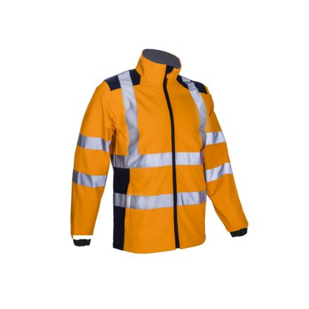 KANPA HI-VÍZ NARANCS SOFTSHELL DZSEKI_XL