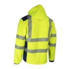 NEBULO FLUO SÁRGA/SÖTÉTKÉK SOFTSHELL KABÁT_L
