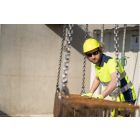 OKI FLUO SÁRGA/SÖTÉTKÉK RÖVID UJJÚ GALLÉROS PÓLÓ_3XL