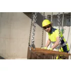 OKI FLUO SÁRGA/SÖTÉTKÉK RÖVID UJJÚ GALLÉROS PÓLÓ_3XL