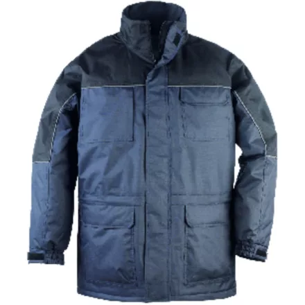 RIPSTOP télikabát 4/1 tengerészkék/fekete, XL