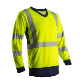 SOMO HI-VIZ SÁRGA HOSSZÚ UJJÚ PÓLÓ CO/PES GRS_4XL