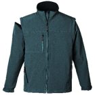 YANG 2/1 LEVEHETŐ UJJÚ FÉRFI SOFTSHELL KABÁT SZÜRKE_2XL