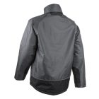 YUZU SZÜRKE-FEKETE RIPSTOP TÉLI KABÁT KAPUCNIVAL_2XL