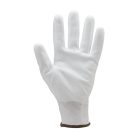 FEHÉR PRECÍZIÓS POLIÉSZTER KESZTYŰ, PU MÁRTOTT TENYÉRREL_10