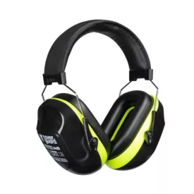 FÜLTOK MAX340 FEKETE/SÁRGA_34 dB