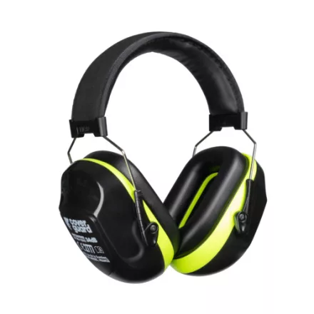 FÜLTOK MAX340 FEKETE/SÁRGA_34 dB