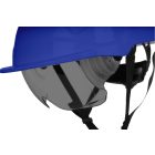 PHOENIX WIND KÉK ABS IPARI VÉDŐSISAK, SZELLŐZŐ, SÖTÉT SZEMŰV