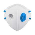 FFP2 NR D függőlegesen összehajtható szelepes pormaszk (10 d
