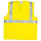 ECO hi-viz sÁrga mellény, hevederrel, XL osztály 2
