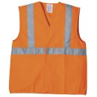 ECO hi-viz narancs mellény, vállpánttal, XL, 2. osztály