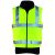 HI-WAY polár bélés mellény, hi-viz sÁrga, 3M L