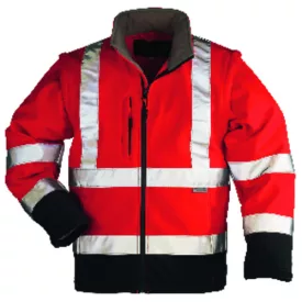 FLUO SOFTSHELL 2/1 DZSEKI PIROS/KÉK_M