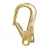KARABINER KETTŐS RUGÓZÁRRAL, 60MM NYÍLÁSÚ