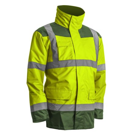 KANATA 4/1 HI-VIZ SÁRGA/ZÖLD PE KABÁT_S
