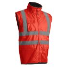 KANATA 4/1 HI-VIZ PIROS/KÉK PE KABÁT_2XL