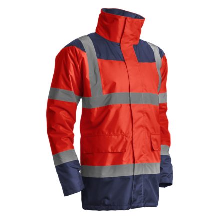 KETA  HI-VÍZ PIROS VÉDŐKABÁT_3XL