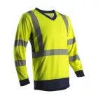 SUNO HI-VIZ SÁRGA HOSSZÚ UJJÚ PÓLÓ_L