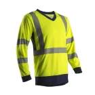 SUNO HI-VIZ SÁRGA HOSSZÚ UJJÚ PÓLÓ_3XL