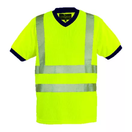YARD V-NYAKÚ FLUO PÓLÓ, SÁRGA_3XL