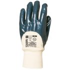EUROTRIL KÉZHÁTIG DUPLÁN MÁRTOTT KÉK NITRIL KESZTYŰ, ACT_9