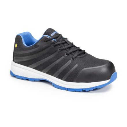 GALAXITE S1P SRC ESD FEKETE/KÉK SPORT VÉDŐCIPŐ_36