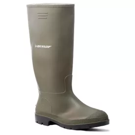 DUNLOP PRICEMASTOR ZÖLD SAV- ÉS LÚGÁLLÓ PVC CSIZMA_35