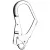 CADO KARABINER RUGÓS, ACÉL- 50MM