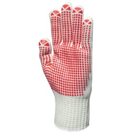 KÖTÖTT, PIROS PÖTTYÖS, VASTAG POLIAMID/PAMUT KESZTYŰ_7