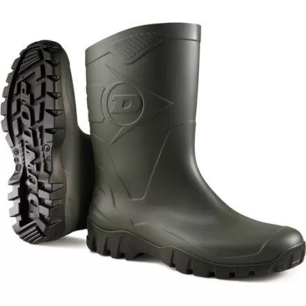 DUNLOP DEE K580011 RÖVIDSZÁRÚ ZÖLD PVC CSIZMA_41