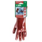 MÁRTOTT PVC KESZTYŰ, BORDÓ, S/L/O, 36CM_BLISZT_9