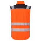 PW325OBRXL Portwest Hi-Vis Softshell Gilet mellény