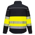 PW375BKYL Portwest PW3 Hi-Vis Class 1 Softshell kabát