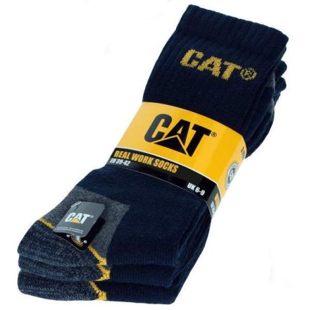 Caterpillar Cat munkavédelmi zokni - sötétkék /3 pár