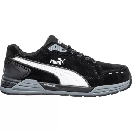 Puma Airtwist Black Low S3 ESD HRO SRC munkavédelmi cipő, 43-as méret