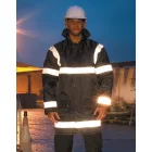 JÓL LÁTHATÓSÁGI KABÁT MANAGEMENT Fekete, 3XL-es méret