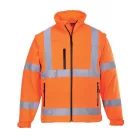 S428ORRXXXL Portwest Jól láthatósági Softshell dzseki
