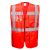 S476RERXL Portwest Berlin Executive jól láthatósági vezetői mellény