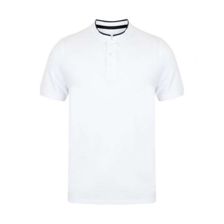 FR244-STAND-COLLAR-STRETCH-POLO-SHIRT