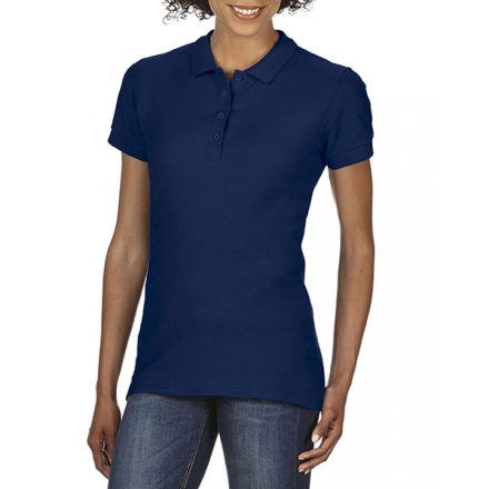 GIL64800-SOFTSTYLE-LADIES-DOUBLE-PIQUE-POLO