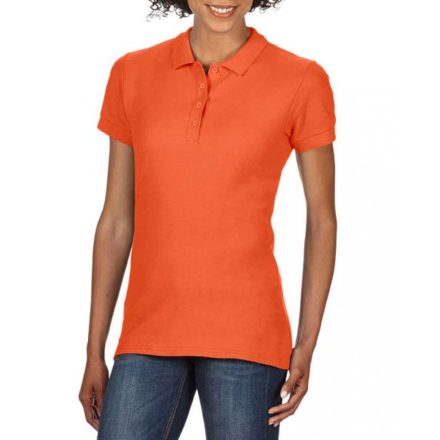 GIL64800-SOFTSTYLE-LADIES-DOUBLE-PIQUE-POLO