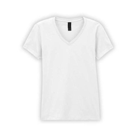 GIL64V00-EX-SOFTSTYLE-LADIES-V-NECK-T-SHIRT