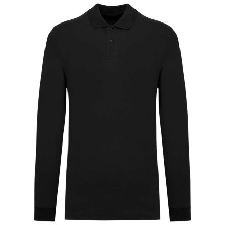 KA2027-MENS-ORGANIC-180-PIQUE-POLO-SHIRT-LONG-SLEE